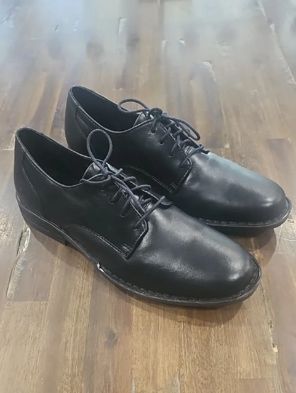 Born Black Leather Men's Ryker Oxford Shoe NWOB